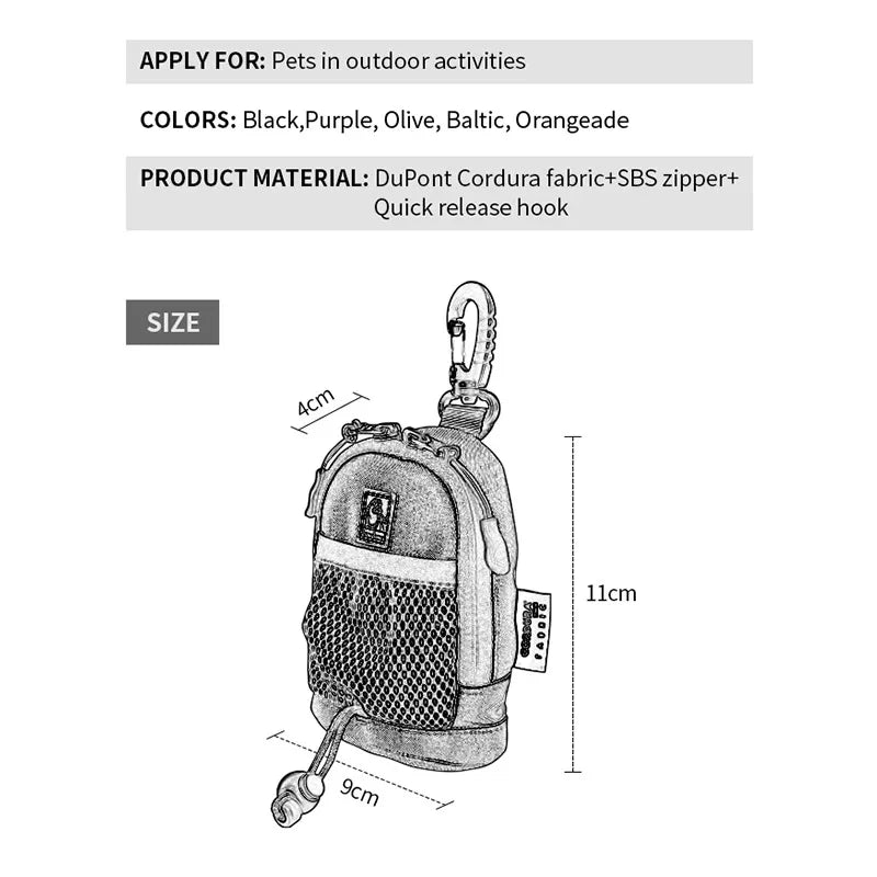 Multi-functional Poop Bag Holder