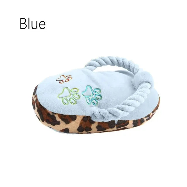 Plush Slippers Funny Pet Dog Toys